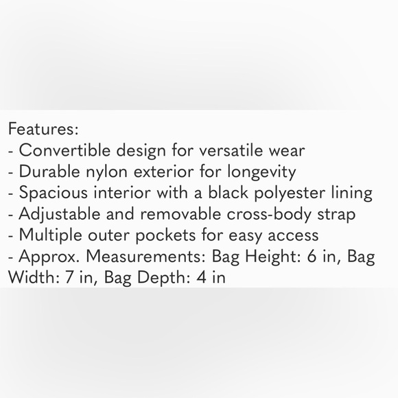 Steve Madden Backpack - Picture 3 of 8